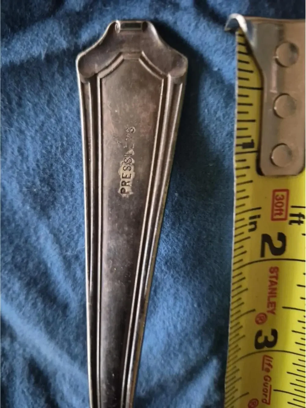 ANTIQUE VINTAGE Simone & ROGERS A1COLLECTIBLE LADLE SILVERPLATED Presslers